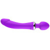 Generique Wand et Vibro Double End 22cm Violet